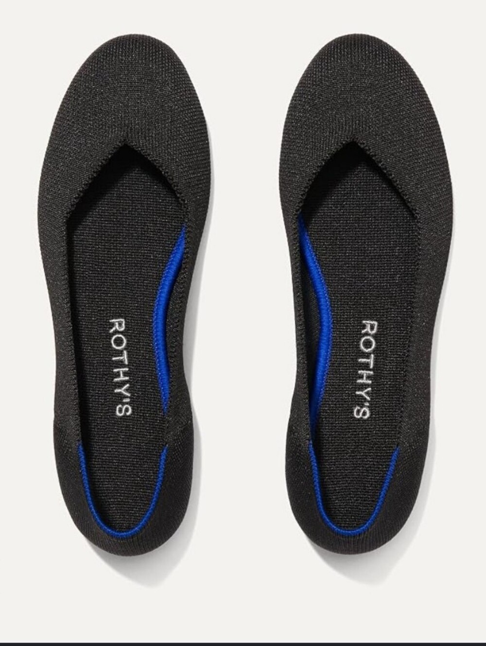 Rothy's The Flat Women's Slip-On Ballet Flat — Black